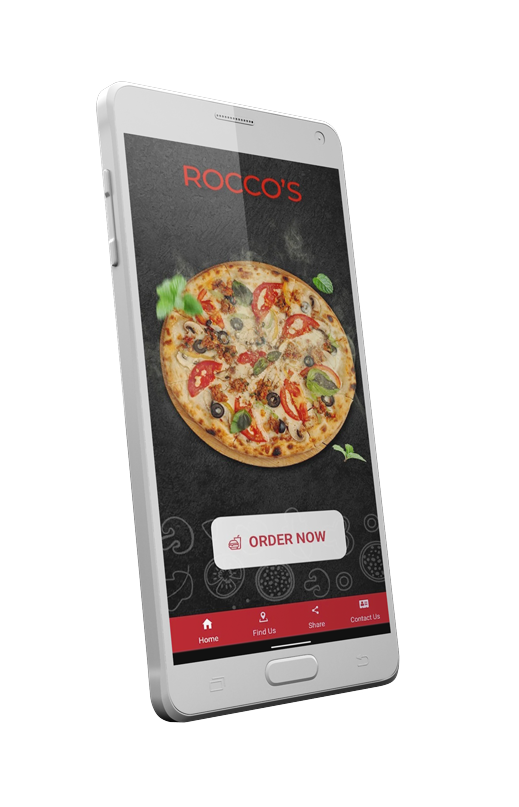 Roccos Forth  app mockup